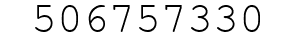 Number 506757330.