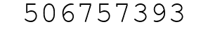 Number 506757393.