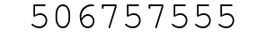 Number 506757555.