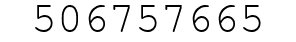 Number 506757665.