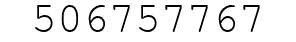 Number 506757767.