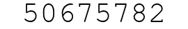 Number 50675782.