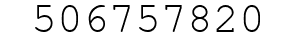 Number 506757820.