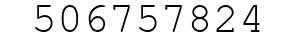 Number 506757824.