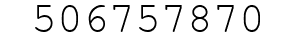 Number 506757870.