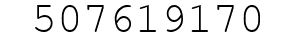 Number 507619170.