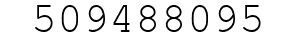 Number 509488095.