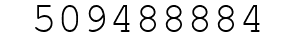 Number 509488884.