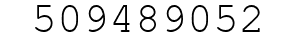 Number 509489052.