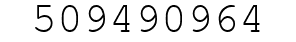 Number 509490964.
