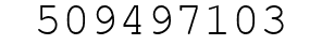Number 509497103.