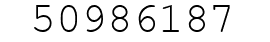 Number 50986187.