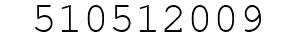 Number 510512009.