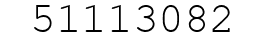 Number 51113082.