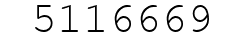 Number 5116669.