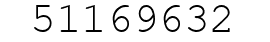 Number 51169632.