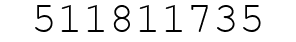 Number 511811735.