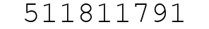 Number 511811791.