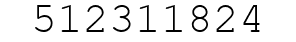 Number 512311824.