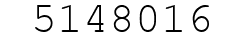 Number 5148016.