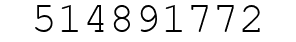 Number 514891772.