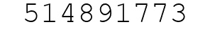 Number 514891773.