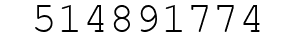 Number 514891774.