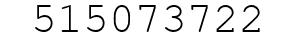 Number 515073722.