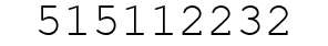 Number 515112232.