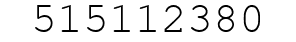 Number 515112380.