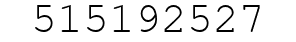 Number 515192527.
