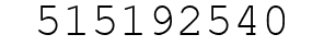 Number 515192540.