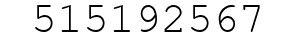 Number 515192567.