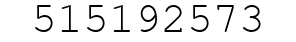 Number 515192573.