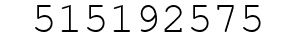 Number 515192575.