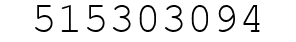 Number 515303094.