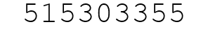 Number 515303355.