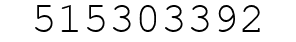 Number 515303392.