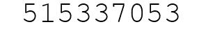 Number 515337053.