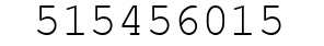 Number 515456015.
