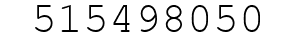 Number 515498050.