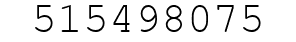 Number 515498075.