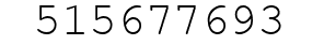Number 515677693.