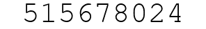 Number 515678024.