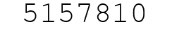 Number 5157810.