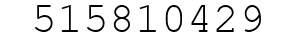 Number 515810429.