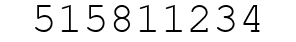 Number 515811234.