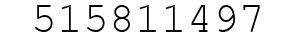 Number 515811497.