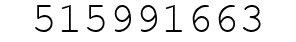 Number 515991663.
