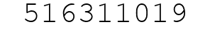 Number 516311019.